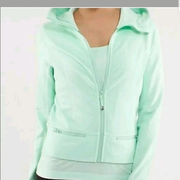 lululemon athletica Sweaters - Lululemon Throw Me Over Hoodie Jacket 4 Fresh Teal